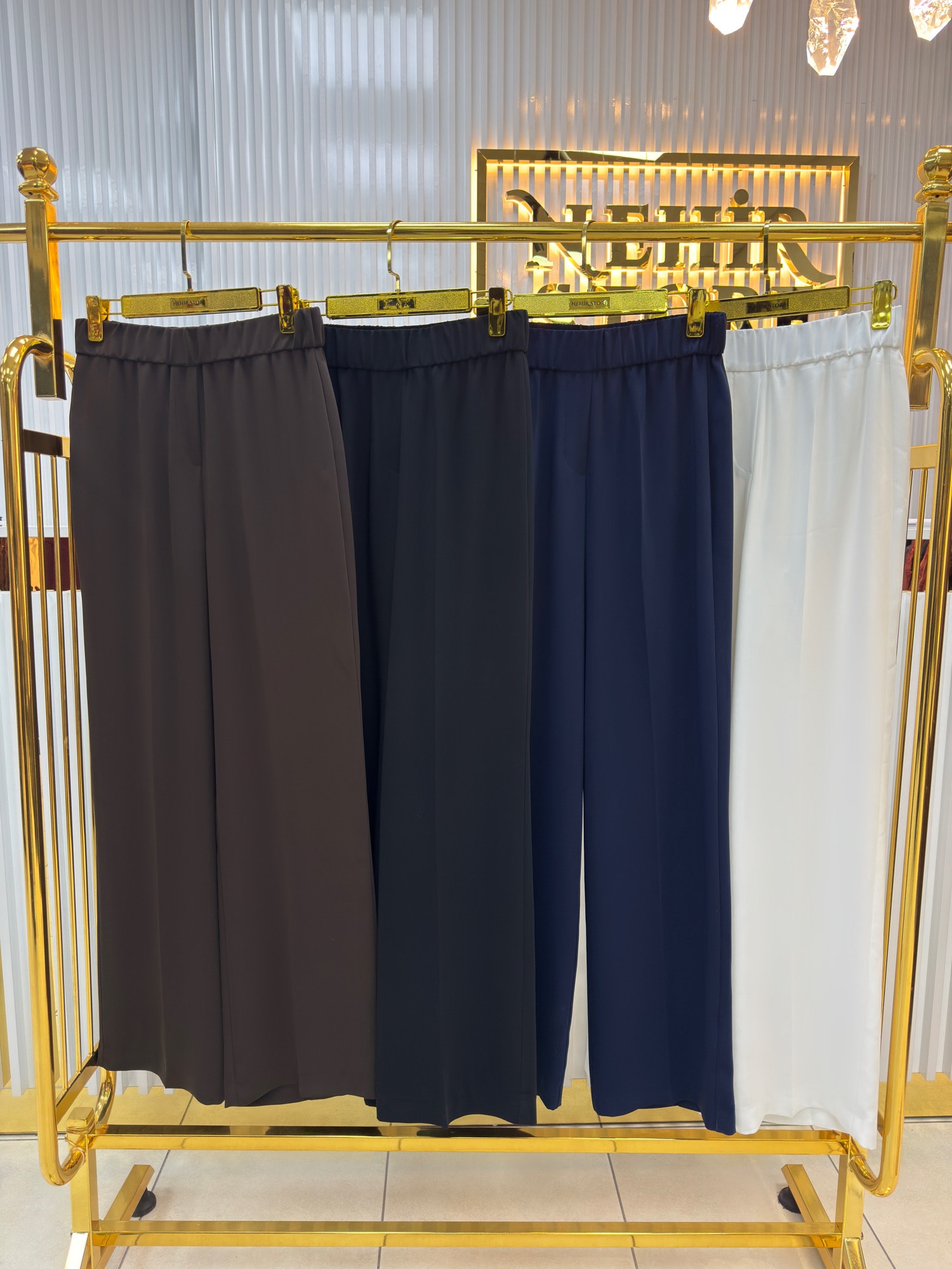 Yusuf özdemir premium seri palazzo pantolon