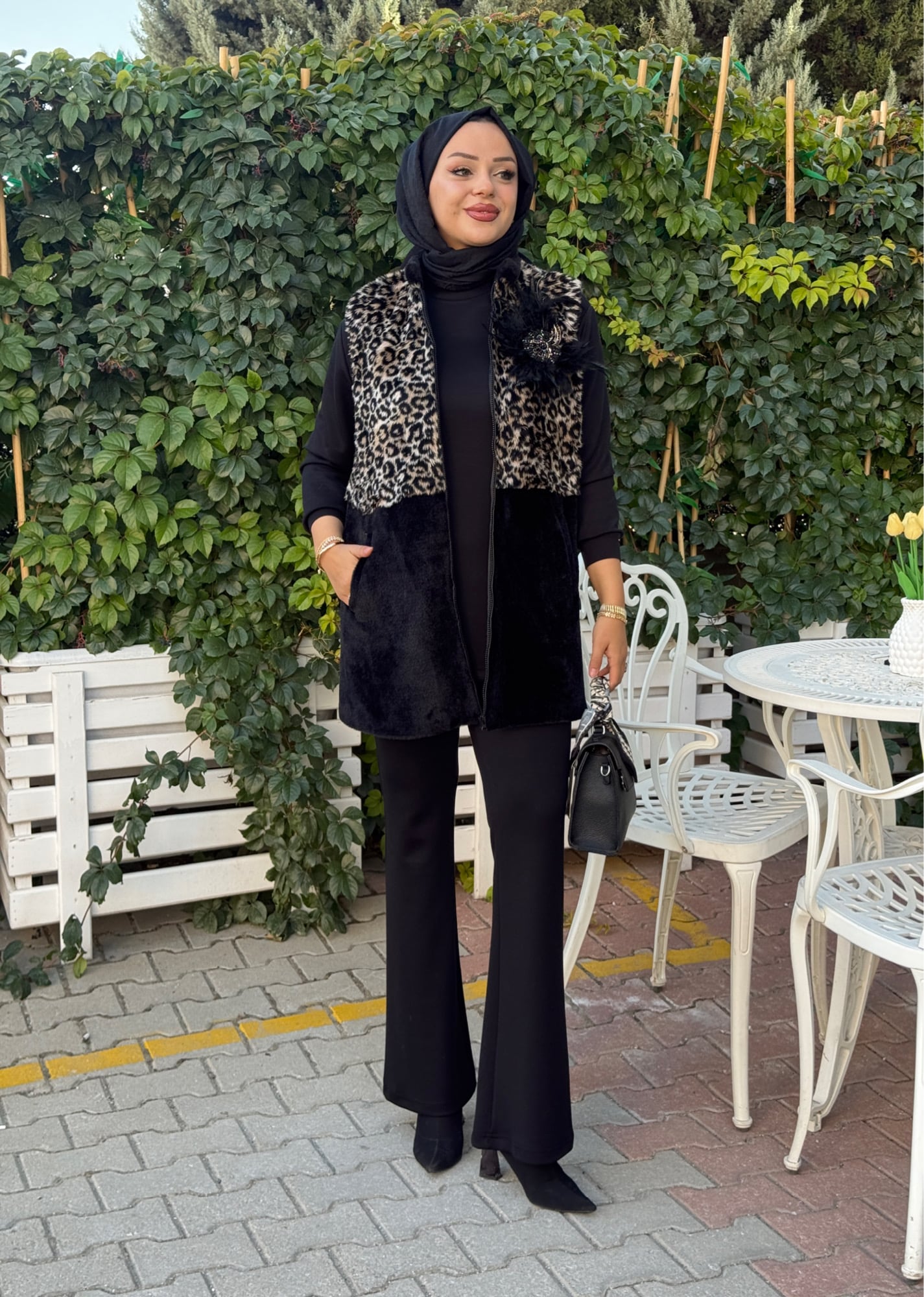 Pureva leoparli angora takim Standart